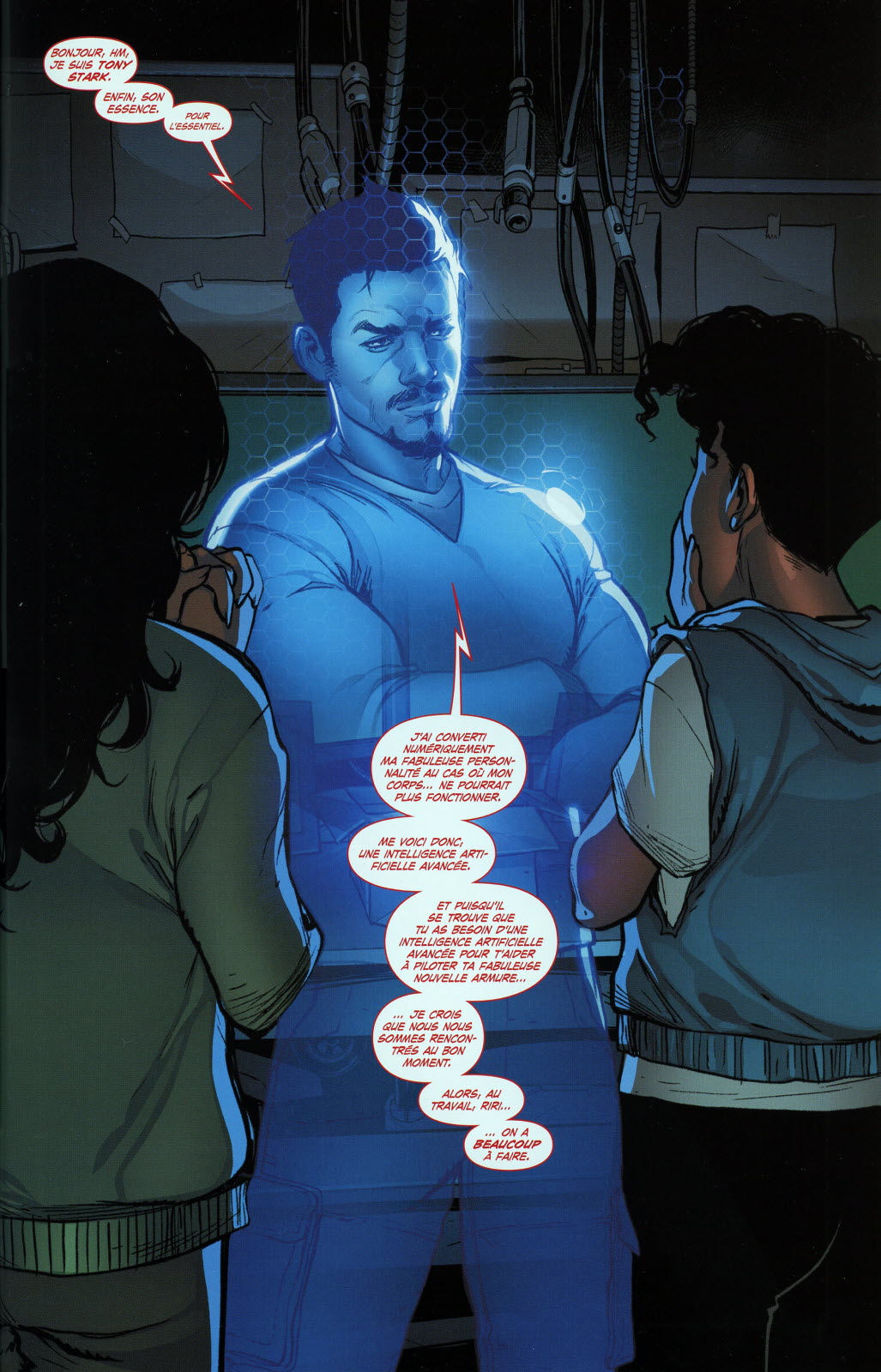 Lire la suite à propos de l’article Tony Stark de retour dans la série Iron Heart ?